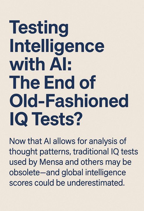 We’ve Been Measuring IQ Wrong: Why AI May Be a Better Lens on Human Intelligence